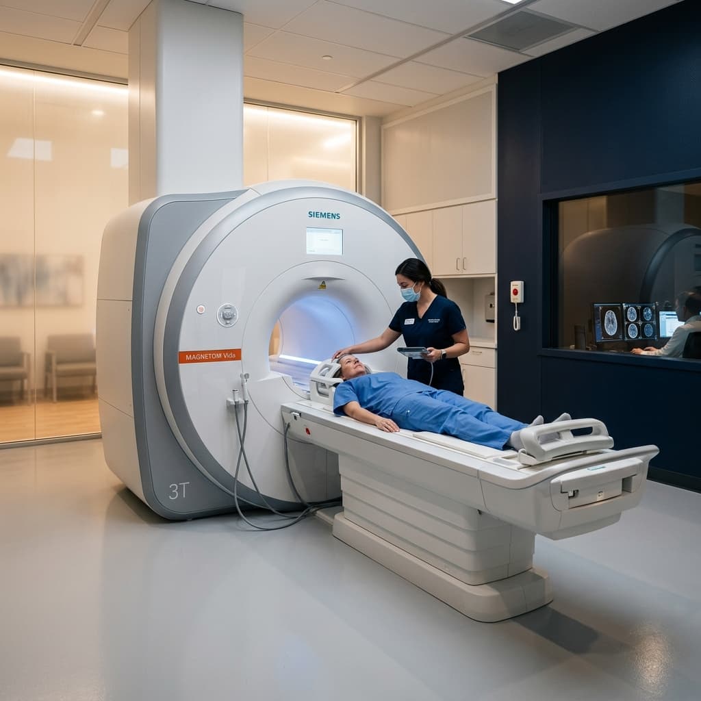 Modern 3T MRI Machine